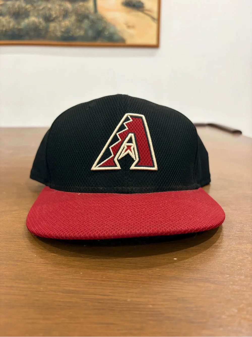 Arizona Diamondbacks Black & Red Baseball Cap
